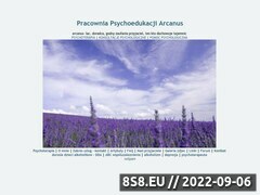 Zrzut strony Pracownia Psychoedukacji Arcanus - Warszawa, Izabela Patura