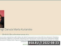 Miniaturka strony Gabinet Psychoterapii Danuta Kuriaska