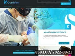 Zrzut strony Prywatny gabinet dentystyczno-protetyczny w Bydgoszczy