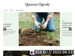 Miniaturka domeny www.quercus-ogrody.com.pl