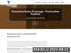 Miniaturka domeny www.radca-pawlicki.pl