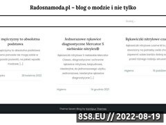 Miniaturka radosnamoda.pl (Radosnamoda.pl - wyjątkowe ubrania dla dzieci i młodzieży)