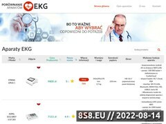 Miniaturka ranking-ekg.pl (Porównanie aparatów EKG)