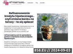 Zrzut strony Refinansowanie kredytw hipotecznych