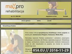 Miniaturka domeny www.rehabilitacja-maxpro.pl