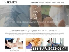 Miniaturka rehapro.com.pl (Terapia manualna i rehabilitacja kręgosłupa)