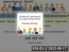 Miniaturka domeny www.rekawice.katowice.pl