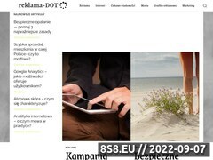 Miniaturka strony Tworzenie stron internetowych, reklama, foto - reklama-dot.pl
