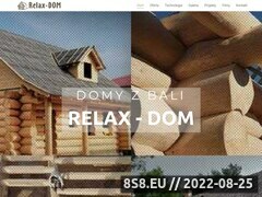 Miniaturka relax-dom.pl (<strong>domy z bali</strong> drewnianych)