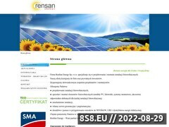 Miniaturka rensanenergy.pl (Instalacje fotowoltaiczne, moduły fotowoltaiczne i fotoogniwa)