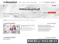 Miniaturka domeny rentacar4you.pl