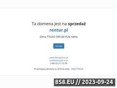 Miniaturka domeny www.rentur.pl