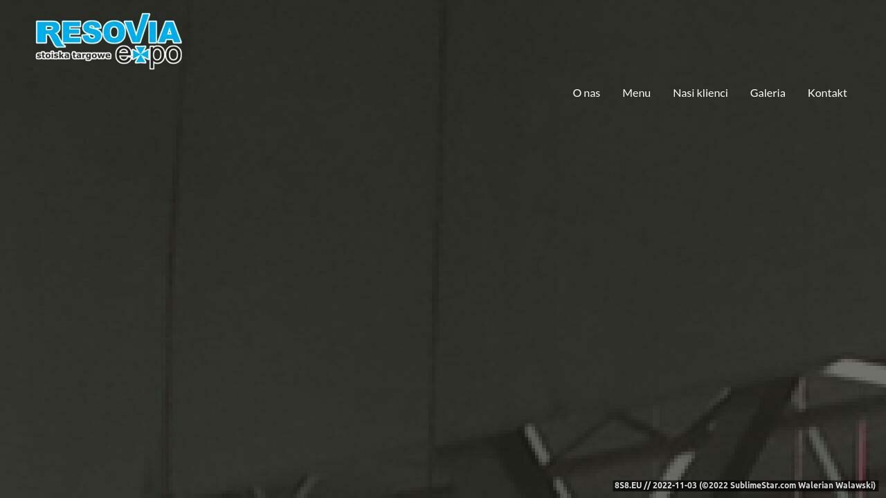 Zrzut ekranu Aranżacja Stoisk Targowych