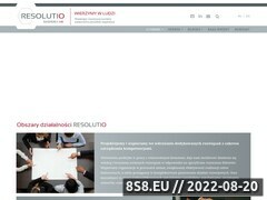 Miniaturka domeny www.resolutio.pl