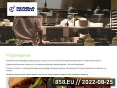 Miniaturka domeny restauracjamadagaskar.pl