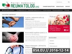 Miniaturka www.reumatolog.org (Reumatolog - Portal medyczny)