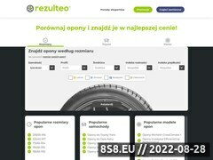 Miniaturka domeny www.rezulteo-opony.pl