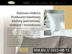 Miniaturka www.robimax.com.pl (Obrusy, ręczniki i pościel - producent)