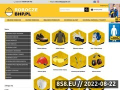 Miniaturka roboczebhp.pl (Odzież robocza, rękawice robocze i obuwie robocze)