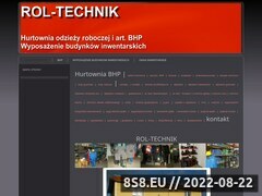 Miniaturka domeny www.rol-technik.pl