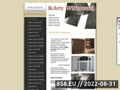 Miniaturka domeny www.roletywitkowski.pl