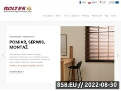 Miniaturka www.roltes.eu (Producent rolet)