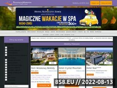 Miniaturka www.romantycznyweekend.eu (Strona zawiera pakiety pobytowe polskich hoteli)