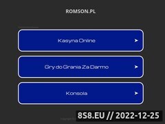 Miniaturka domeny www.romson.pl