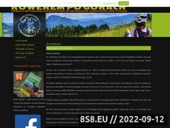 Miniaturka strony Rowerem po górach - trasy i wycieczki rowerowe w Beskizie Sądeckim i nie tylko