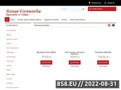 Miniaturka roxerfireworks.pl (Sklep: pirotechnika - fajerwerki, petardy i wyrzutnie)