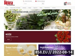 Zrzut strony Internetowa kwiaciarnia Gliwice, kwiaty online