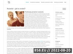 Miniaturka rozwody-adwokat.com.pl (Porady prawne adwokata w sprawach rozwodowych)