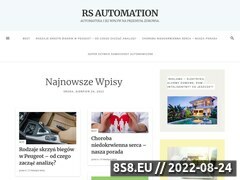 Zrzut strony Automatyka przemysłowa i robotyka - RS Automation Sp. z o.o.