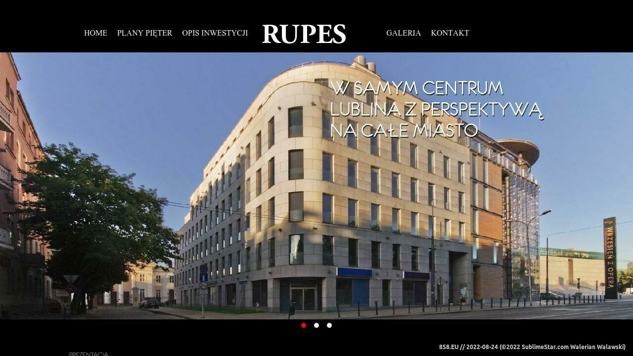 Zrzut ekranu Apartamenty Lublin