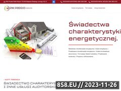 Miniaturka www.rwprojekt.com.pl (Świadectwo energetyczne oraz audyt energetyczny)
