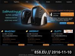 Miniaturka sabhosting.pl (Super szybki hosting)