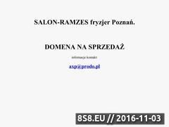 Miniaturka domeny salon-ramzes.pl