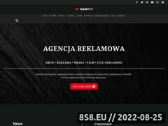 Zrzut strony Reklama Kraków SamArt