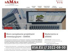 Miniaturka samax.eu (Szkolenia, programy i cenniki, kosztorysowanie)