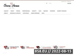 Miniaturka sarahome.pl (Sprzedaż firan, zasłon i tekstyliów)