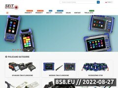 Miniaturka seit.pl (Sieci, światłowody, skrętki, szkolenia, spawanie i pomiary - SEIT)