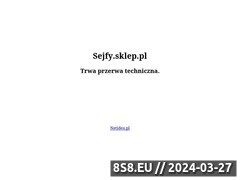 Miniaturka domeny www.sejfy.sklep.pl