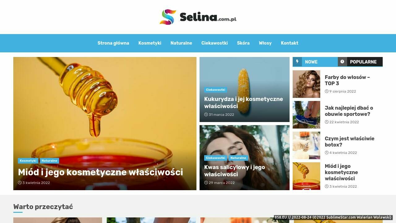 Selina - Producent Odzieży Ekologicznej (strona www.selina.com.pl - Selina.com.pl)