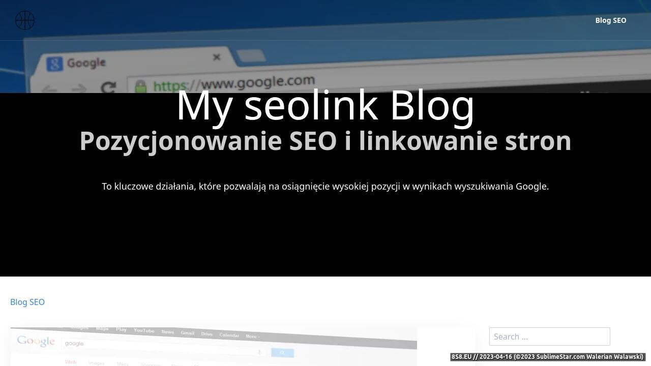 Linkowanie stron WWW (strona seolink.one - Pozycjonowanie SEO)