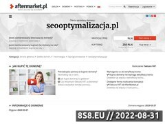 Miniaturka domeny www.seooptymalizacja.pl