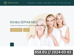 Miniaturka www.sephiamed.pl (Zabiegi z zakresu medycyny regeneracyjnej)