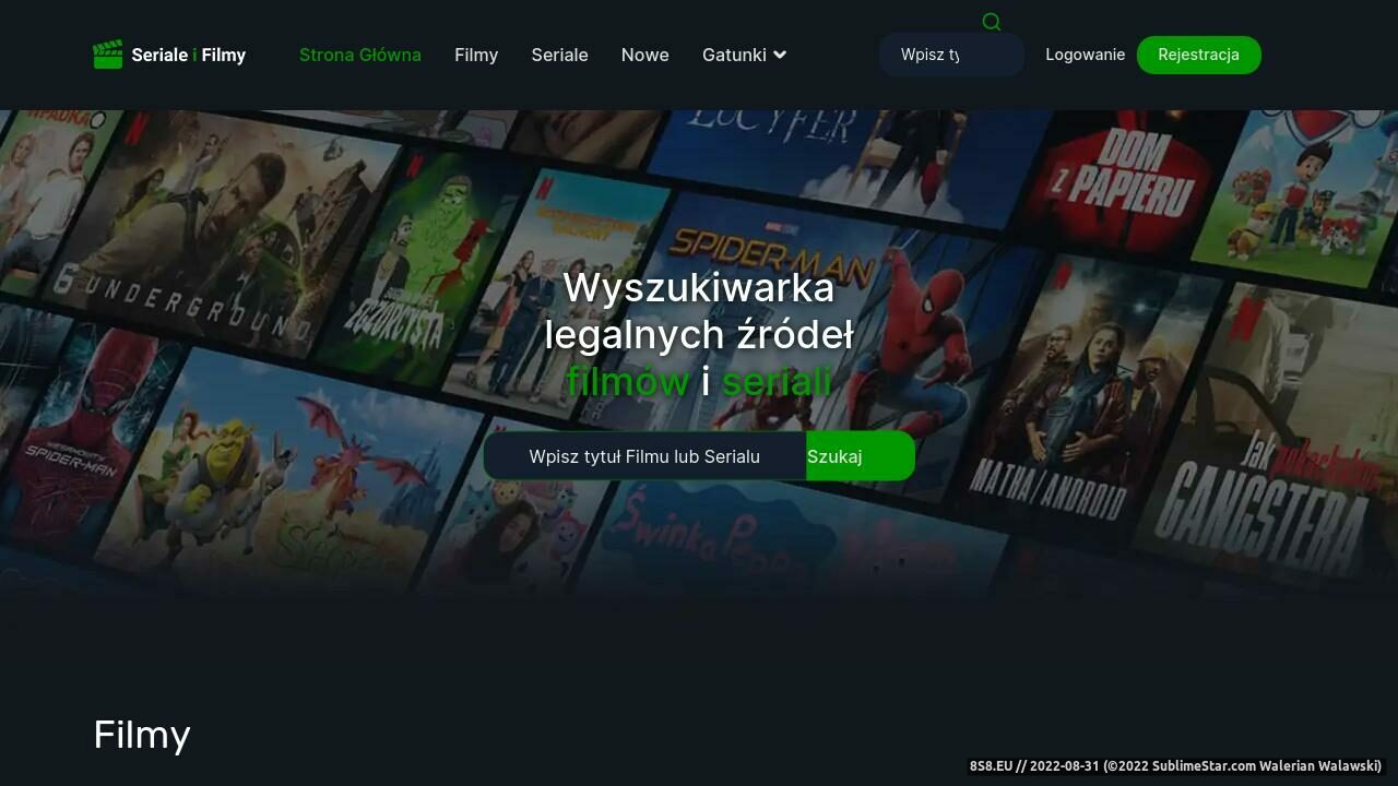 Seriale, filmy online za darmo (strona serialeifilmy.pl - Serialeifilmy.pl)
