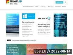 Zrzut strony Serwis komputerowy, obsługa informatyczna - Serwis.eu - ożywimy twój sprzęt