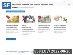 Miniaturka serwisfinansowy.pl (Rankingi, kalkulatory oraz porównania kredytów)