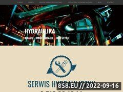 Zrzut strony Serwis hydrauliczny